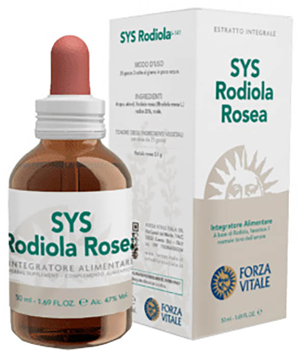 SYS RODIOLA ROSEA GOCCE 50 ML - Farmacia De Pasquale