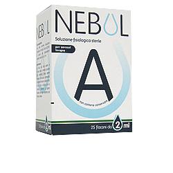 NEBUL SOLUZIONE FISIOLOGICA 25 FLACONCINI MONODOSE 2 ML - Farmacia De Pasquale