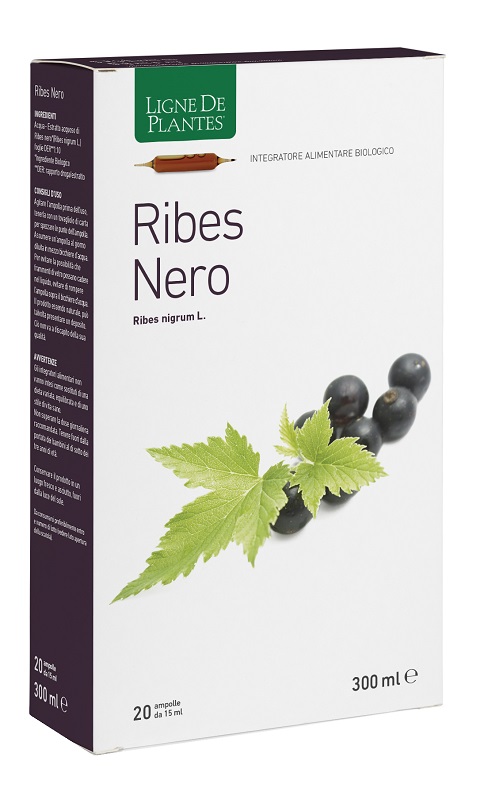RIBES NERO BIOLOGICO 20 AMPOLLE BEVIBILI DA 15 ML - Farmacia De Pasquale
