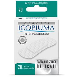 ICOPIUMA CEROTTO IN TESSUTO NON TESSUTO GRANDE 20 PEZZI - Farmacia De Pasquale