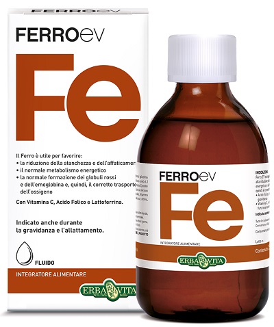 FERRO EV FLUIDO 250 ML - Farmacia De Pasquale