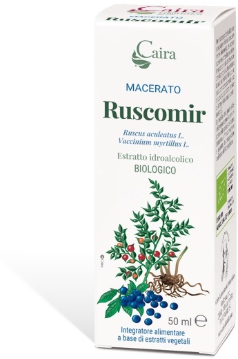 CAIRA RUSCOMIR MACERATO IDROALCOLICO BIO GOCCE 50 ML - Farmacia De Pasquale