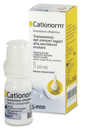 GOCCE OCULARI CATIONORM MULTIDOSE 10 ML - Farmacia De Pasquale