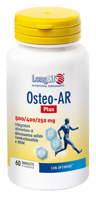 LONGLIFE OSTEO-AR PLUS 60 TAVOLETTE RIVESTITE - Farmacia De Pasquale