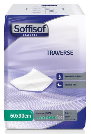 TRAVERSA PER INCONTINENZA SOFFISOF CLASSIC 60X90 15 PEZZI - Farmacia De Pasquale