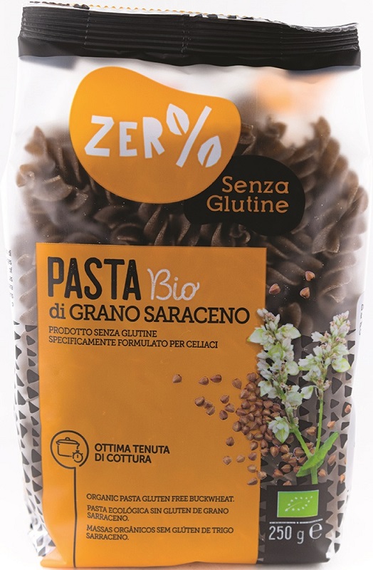 ZERO% GLUTINE FUSILLI GRANO SARACENO INTEGRALE SENZA GLUTINE250 G - Farmacia De Pasquale