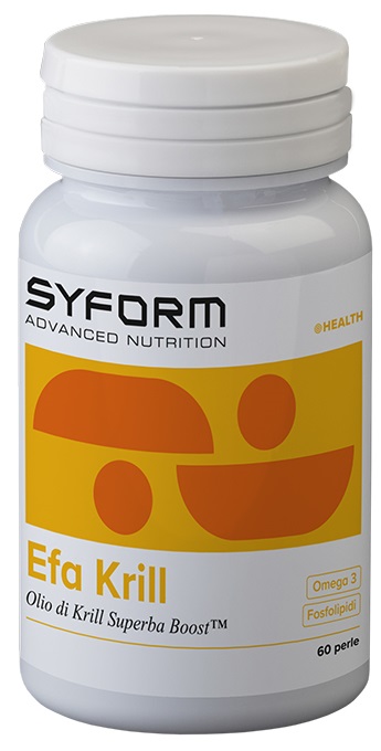 EFA KRILL 60 PERLE SENZA GLUTINE NATURALMENTE PRIVO DI LATTOSIO - Farmacia De Pasquale