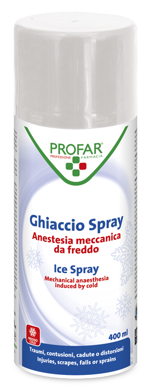 GHIACCIO SPRAY PROFAR 400 ML - Farmacia De Pasquale