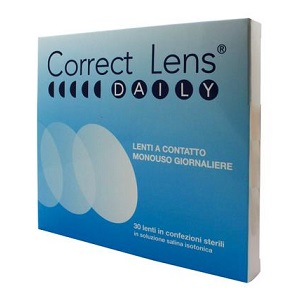 CORRECT LENS DAILY LENTI CONTATTO MONOUSO GIORNALIERE 5,25 30 PEZZI - Farmacia De Pasquale