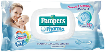 PAMPERS PHARMA SALVIETTE SENS 63 PEZZI - Farmacia De Pasquale