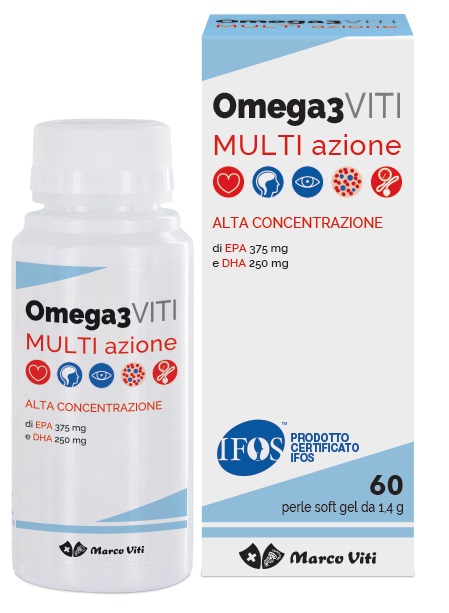 VITI OMEGA3 MULTIAZIONE 60 PERLE - Farmacia De Pasquale
