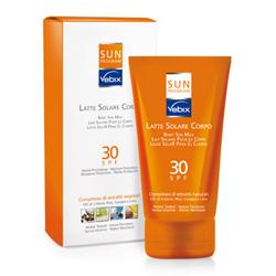 VEBIX SUN PROGRAM LATTE SOLARE CORPO SPF30 125 ML - Farmacia De Pasquale