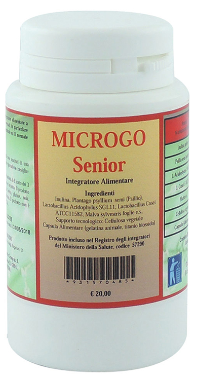 MICROGO 30 CAPSULE SENIOR - Farmacia De Pasquale
