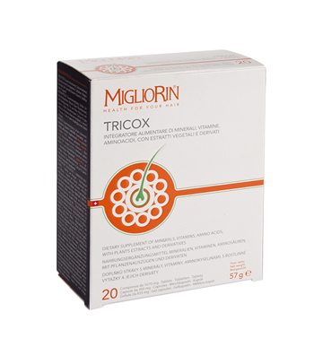 MIGLIORIN TRICOX 20 TAVOLETTE + 20 GELLULE + 20 CAPSULE - Farmacia De Pasquale