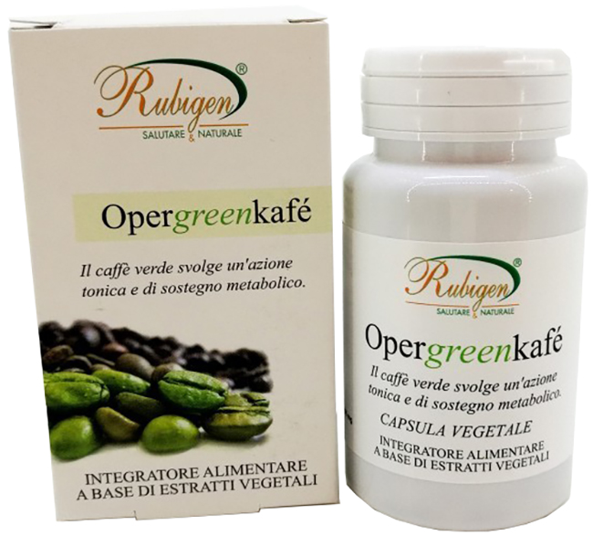 RUBIGEN OPERGREENCAFE' INTEGRATORE DIMAGRANTE 60 CAPSULE - Farmacia De Pasquale