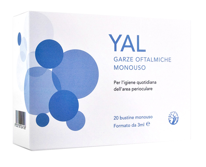 SALVIETTINE OCULARI YAL 20 PEZZI - Farmacia De Pasquale