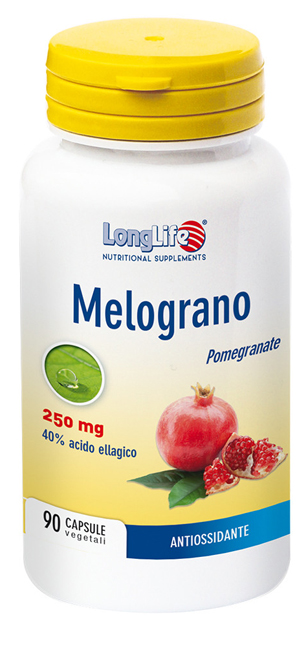 LONGLIFE MELOGRANO 40% 90 CAPSULE VEGETALI - Farmacia De Pasquale