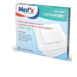 MEDICAZIONE ADESIVA MEDS 10X9 CM 5 PEZZI - Farmacia De Pasquale