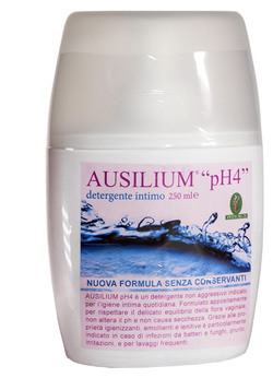 AUSILIUM PH4 DETERGENTE INTIMO 250 ML - Farmacia De Pasquale