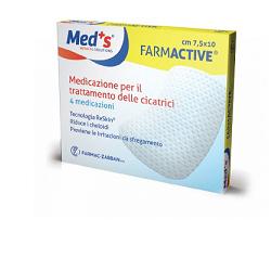 CEROTTO FARMACTIVE CICATRICI 7,5X10 CM 4 PEZZI - Farmacia De Pasquale