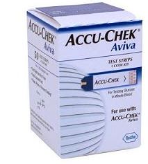 STRISCE MISURAZIONE GLICEMIA ACCU-CHEK AVIVA BRK RETAIL 50 PEZZI - Farmacia De Pasquale