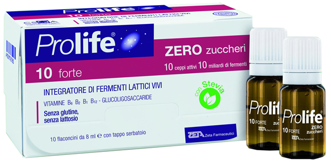 PROLIFE 10 MILIARDI ZERO ZUCCHERO 10 FLACONI DA 8 ML - Farmacia De Pasquale