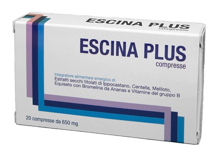 ESCINA PLUS 20 COMPRESSE - Farmacia De Pasquale