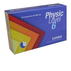 PHYSIC LEVEL 6 LUMBAR 30 COMPRESSE 800 MG - Farmacia De Pasquale