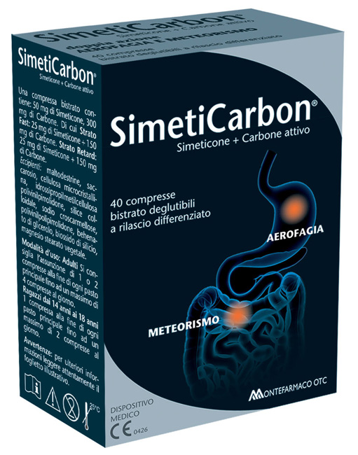 SIMETICARBON 40 COMPRESSE - Farmacia De Pasquale