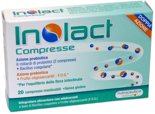 INOLACT 20 COMPRESSE MASTICABILI - Farmacia De Pasquale