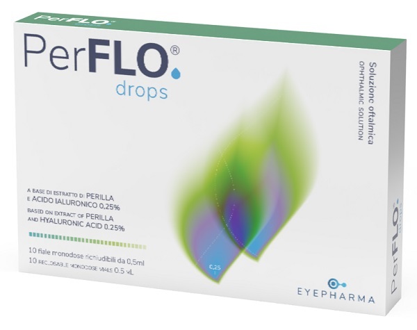 PERFLO DROPS GOCCE OCULARI 10 FIALE MONODOSE - Farmacia De Pasquale