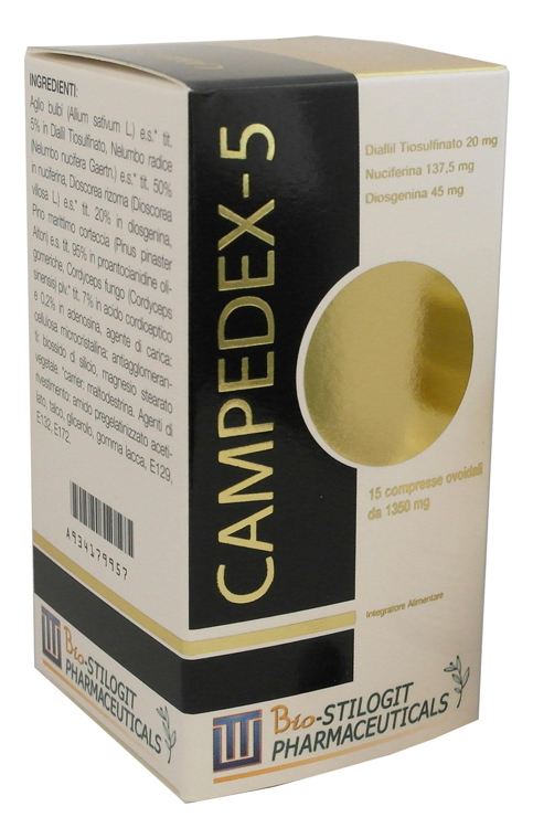 CAMPEDEX-5 15 COMPRESSE OVOIDALI 18 G - Farmacia De Pasquale