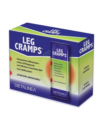 LEG CRAMPS 20 BUSTINE OROSULUBILI DIETALINEA 25 G - Farmacia De Pasquale