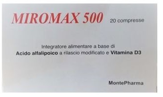 MIROMAX 500 20 COMPRESSE - Farmacia De Pasquale