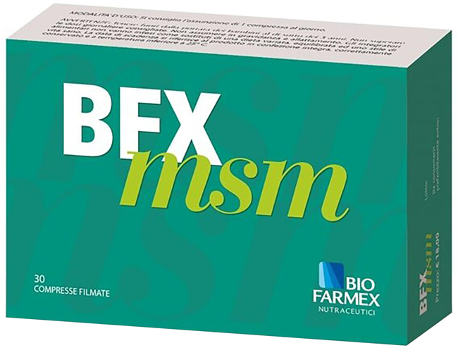 BFX MSM 30 COMPRESSE - Farmacia De Pasquale