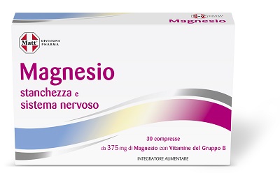 MATT DIVISIONE PHARMA MAGNESIO STANCHEZZA E SISTEMA NERVOSO 30 COMPRESSE - Farmacia De Pasquale
