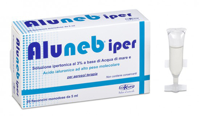 ALUNEB SOLUZIONE IPERTONICA 20 FLACONCINI MONODOSE DA 5 ML - Farmacia De Pasquale
