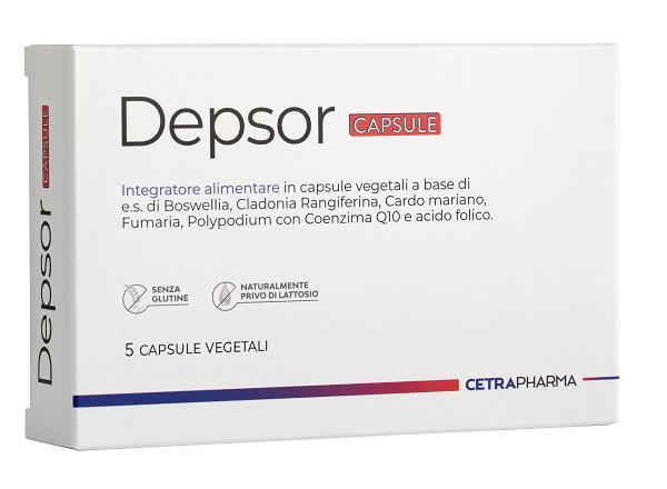 DEPSOR 30 CAPSULE VEGETALI DA 720 MG - Farmacia De Pasquale