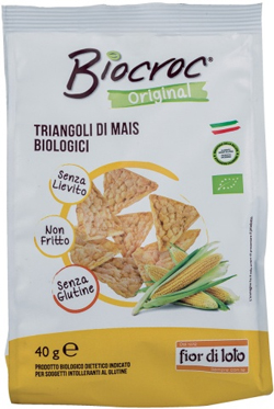 BIOCROC TRIANGOLI DI MAIS BIO 40 G - Farmacia De Pasquale