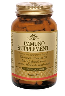 IMMUNO SUPPLEMENT FLACONE 60 CAPSULE 42 G - Farmacia De Pasquale