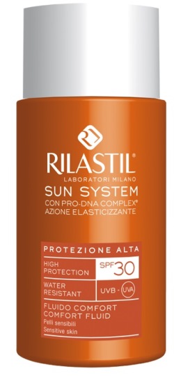 RILASTIL SUN SYSTEM PHOTO PROTECTION THERAPY SPF30 COMFORT FLUIDO 50 ML - Farmacia De Pasquale