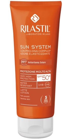RILASTIL SUN SYSTEM PHOTO PROTECTION THERAPY SPF50+ LATTE 100 ML - Farmacia De Pasquale