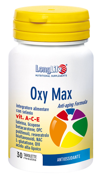LONGLIFE OXY MAX 30 TAVOLETTE RIVESTITE - Farmacia De Pasquale