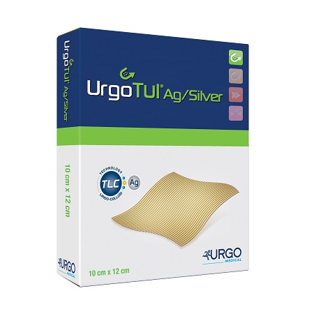 MEDICAZIONE STERILE URGOTUL AG/SILVER 15X15 CM 5 PEZZI - Farmacia De Pasquale