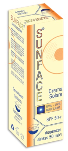 SUNFACE CREMA SOLARE SPF50+ 50 ML - Farmacia De Pasquale