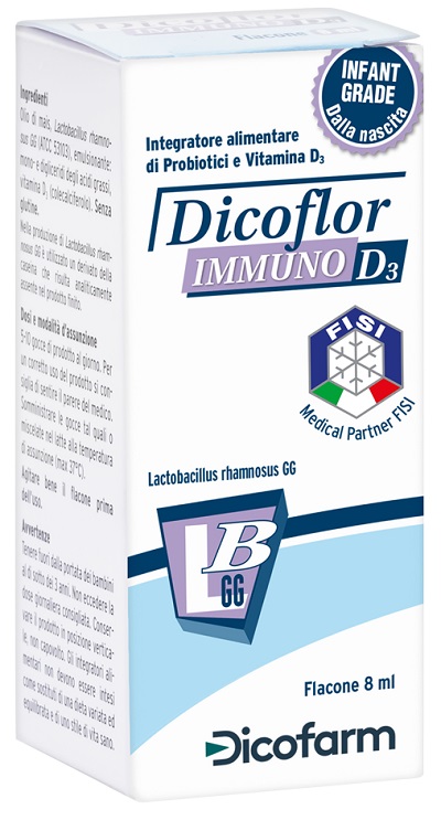DICOFLOR IMMUNO D3 8 ML FLACONE - Farmacia De Pasquale