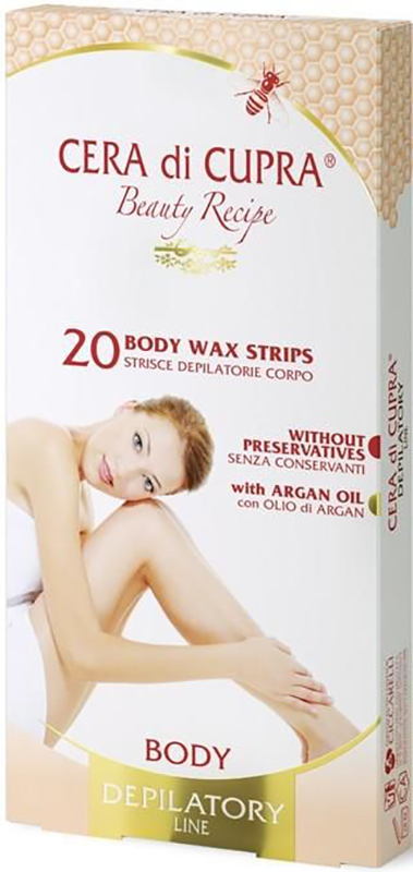 CERA DI CUPRA STRISCE DEPILATORIE CORPO 20 PZ - Farmacia De Pasquale