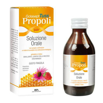 GOLASEPT TUSS PROPOLI BABY SOLUZIONE ORALE 150 ML - Farmacia De Pasquale