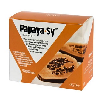 PAPAYA-SY 20 BUSTINE 92 G POLVERE OROSOLUBILE - Farmacia De Pasquale