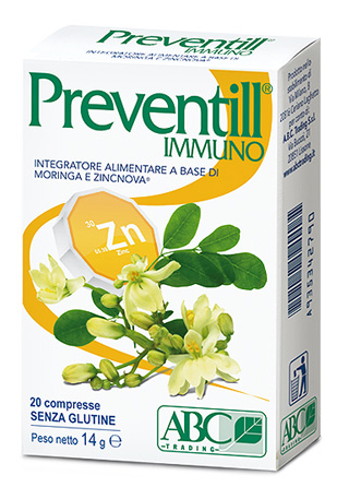 PREVENTILL IMMUNO 20 COMPRESSE - Farmacia De Pasquale